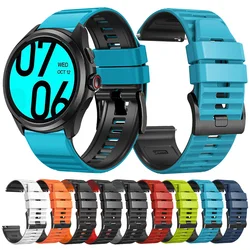 Smartwatch Band For TicWatch Pro 5 Enduro Atlas Watch Strap Silicone Bracelet Wristband Compatible For TicWatch Pro 5 Watchband