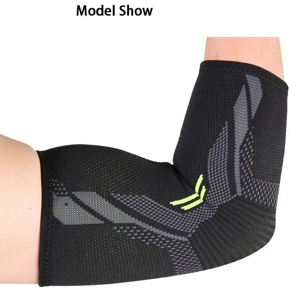 Elastic Breathable Elbow Protection Basketball Volleyball Highly Compression Elbow Pads Elbow Brace Arm Sleeve Elbow Support