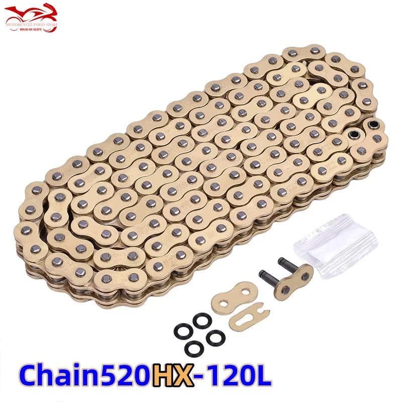 520H 525H 530H 120L Motorcycle Transmission Drive Chain For Honda For Kawasaki For Suzuki For KTM For BMW For Yamaha