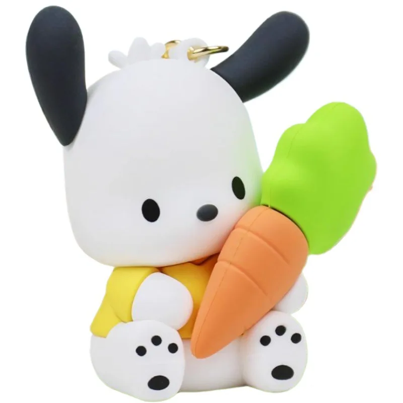 Nouveau mignon Sanrio Pochacco créatif porte-clés dessin animé porte-clés Couple sac pendentif garçons filles charme petit cadeau