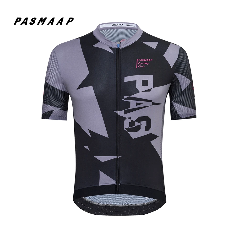 PASMAAP Midsummer Cycling Jersey MTB Road Bicycle Shirt High Quality Pro Team Short Sleeve Bike Clothes Maillot Ciclismo Hombre