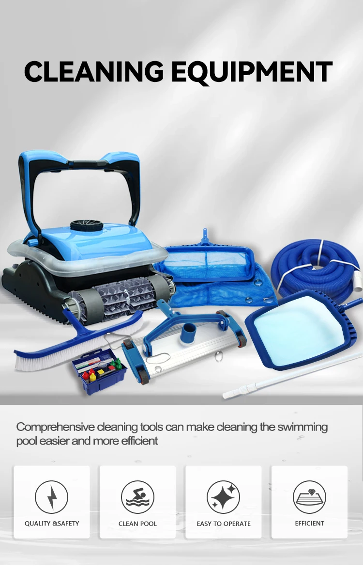 Good Quality Durable Swimming Pool Cleaning Tools and Accessories Full Set Manual Pool Cleaner for Private Pool