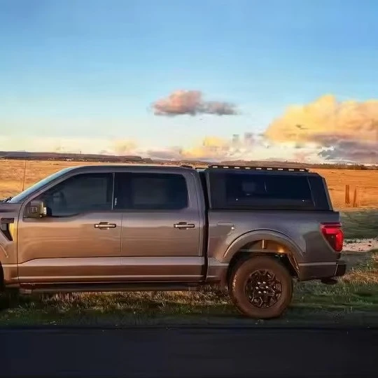 4x4 Offroad Waterproof Truck Canopy for Shark 6 F150 for Tacoma NP300 Tundra Roof Rack Tailbox Functions Manual Operation