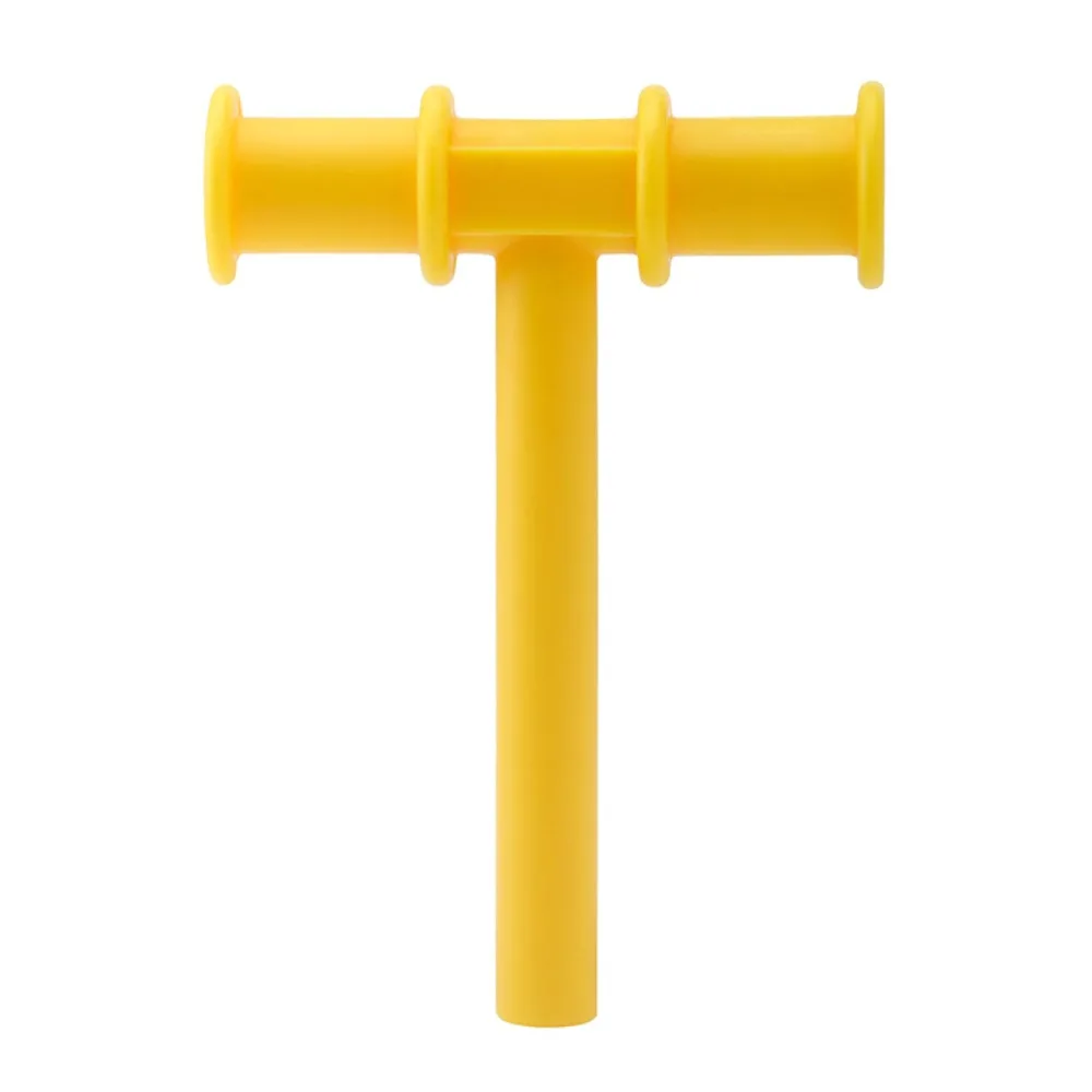 

T Shape Oral Muscle Training Tool Kids Sensory Educational Sensory Therapy Tool Speech Therapy Teeth Massager Silicone