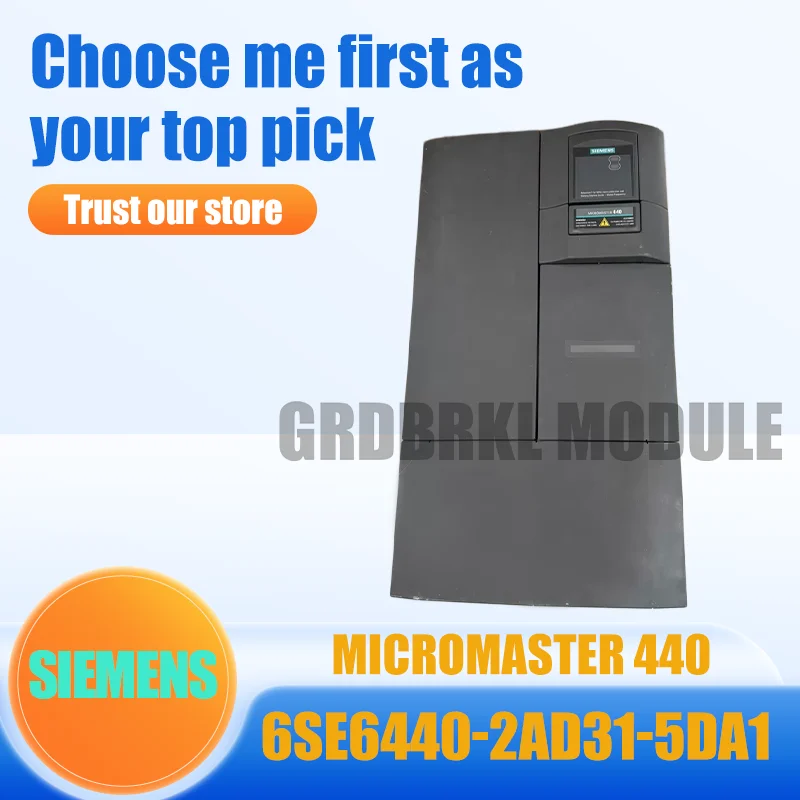 

New Original SIEMENS 6SE6440-2AD31-5DA1 MICROMASTER 440 15KW VFD Inverter Drive