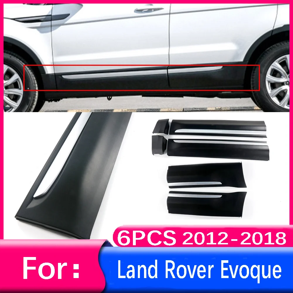 

Car Door Outside Lower Moulding Side Plate Trim Decoration For Land Rover Range Rover Evoque 2012 2013 2014 2015 2016 2017 2018