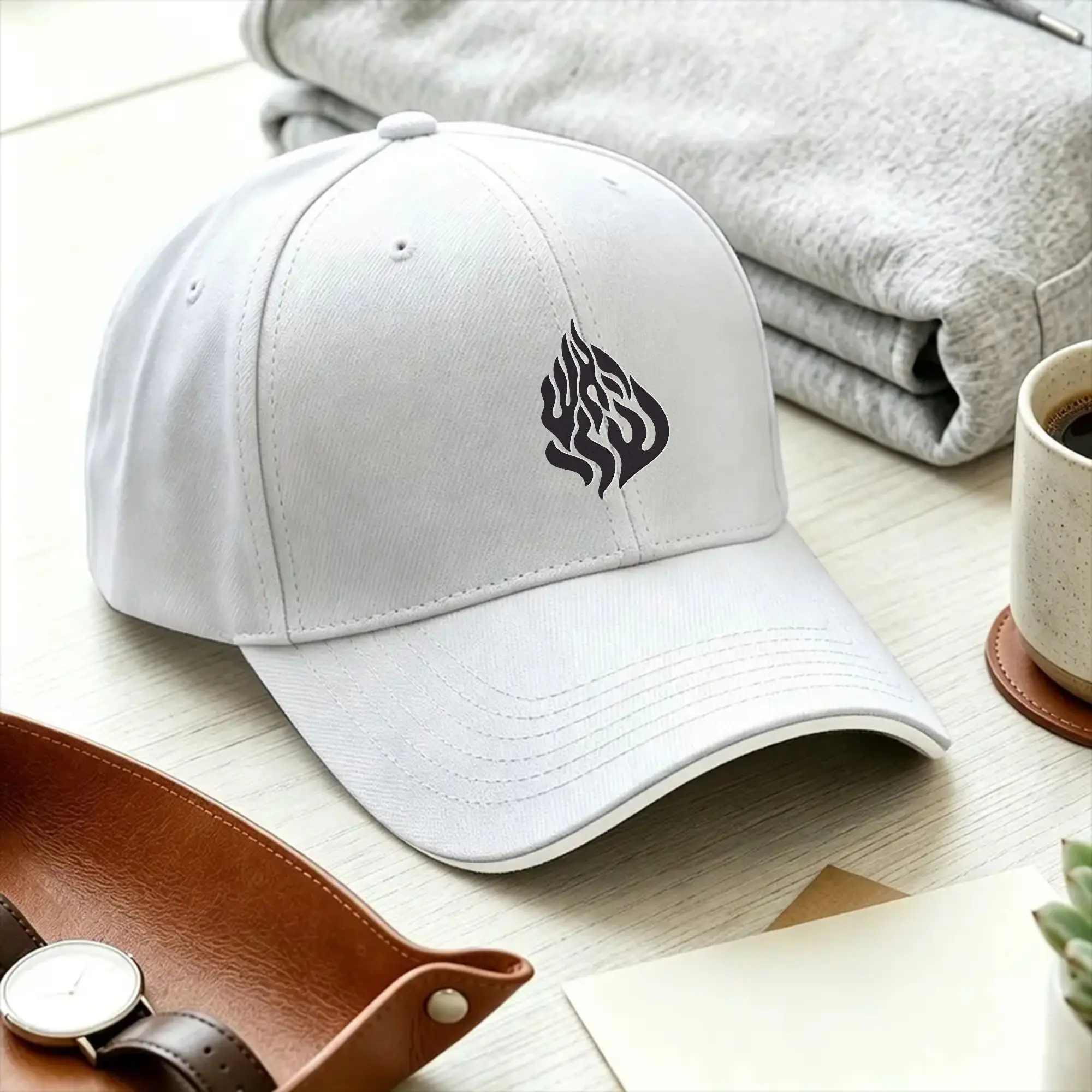 My Fire Rebbe Nachman Baseball Cap  Fitted Retro Hip Hop Hats Summer Unisex-Teens Kpop Rock Snapback Cap