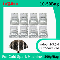 10-50bag Metal Titanium Powder Fireworks Materials Ti Powder 200g For Pyrotechnics Machine Outdoor Indoor Cold Spark Sparkler