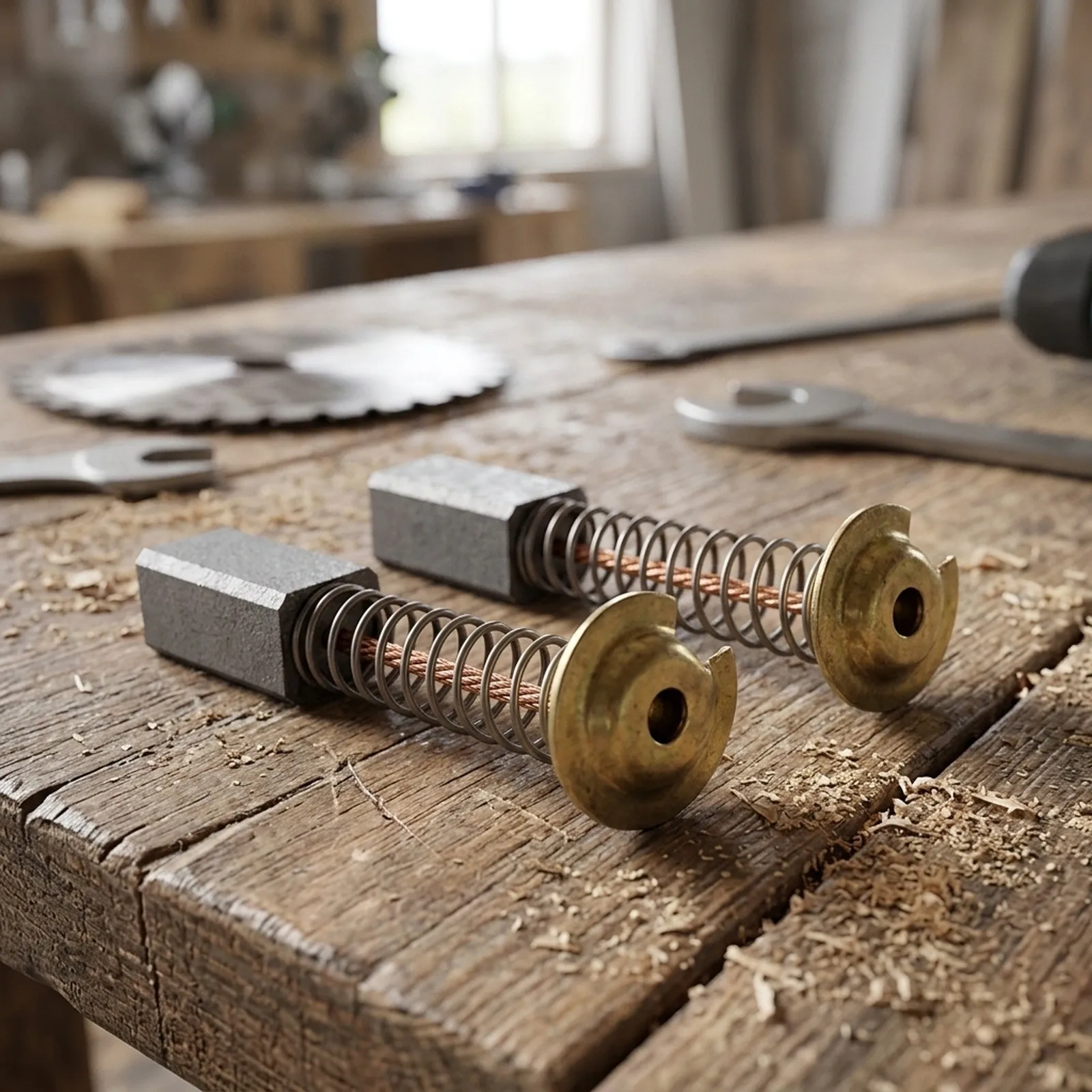 Carbon Brushes For C8FSE C8FSHE Mitre Saws Restores Overall Motor Output For A Wide Range of Models 2 Pieces Set