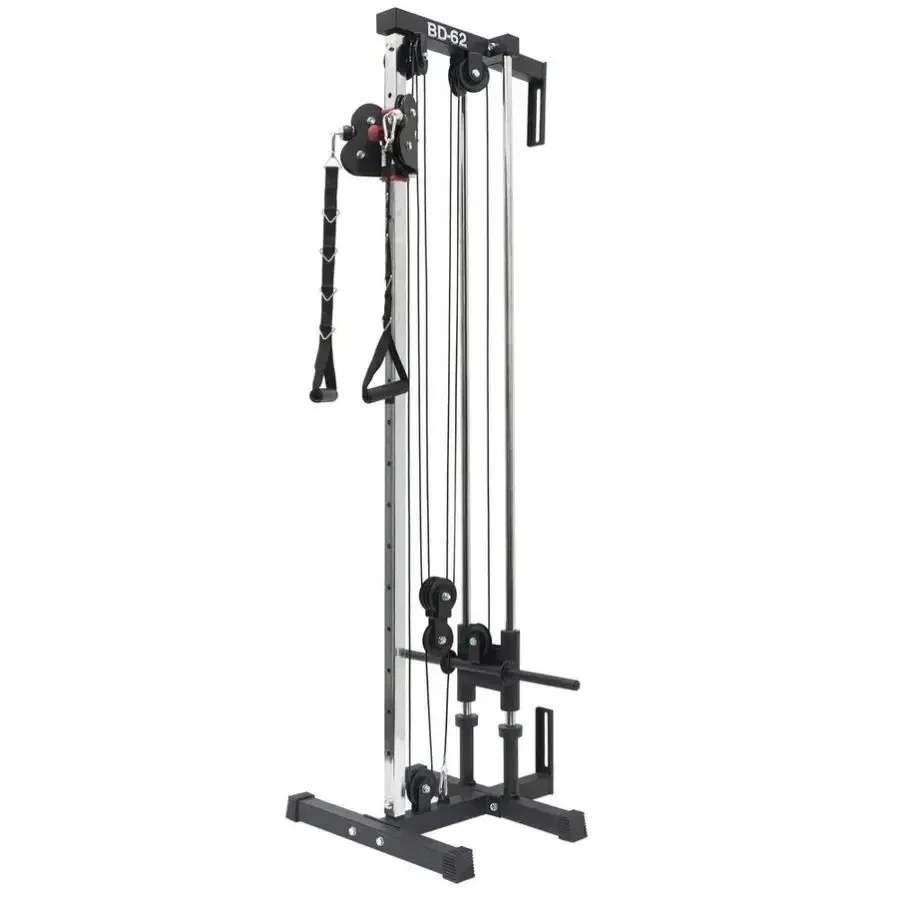 Gym Weight Machine Wall Mounted Cable Station Arm Pulley Tower