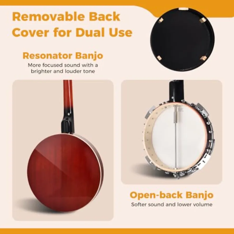 Banjo 5 Senar, Set Banjo Ukura - Banjo 5 String Open ulasan dan harga