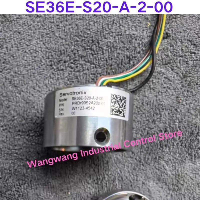 Second-hand test OK  ，Servo motor encoder SE36E-S20-A-2-00
