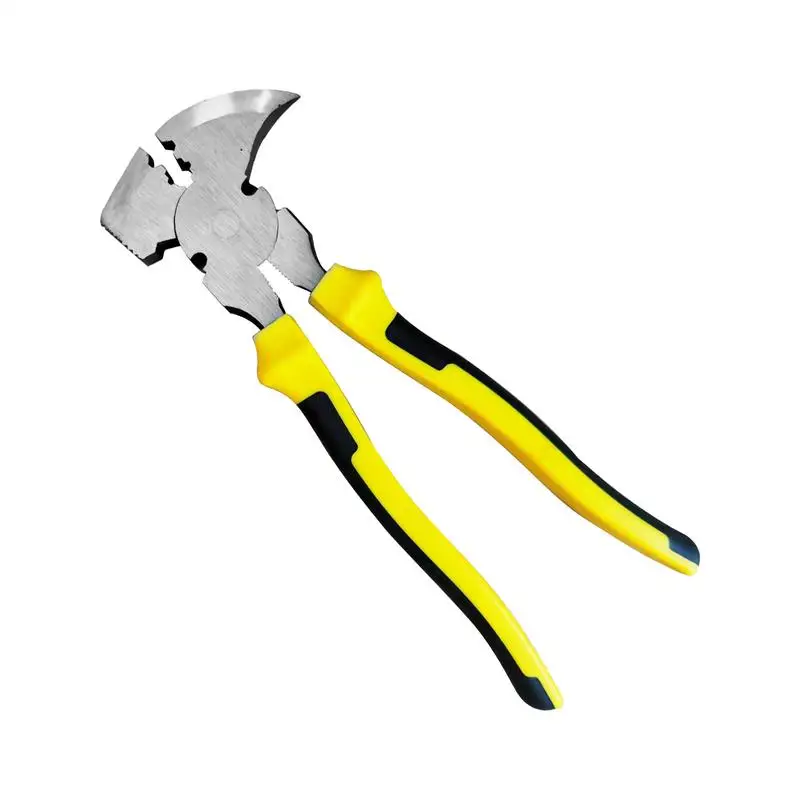 

Fence Cutter Barbed Wire Fence Pliers Tools Heavy Duty Multifunctional Hand Tools With Hammer Head Nail Puller For Bending