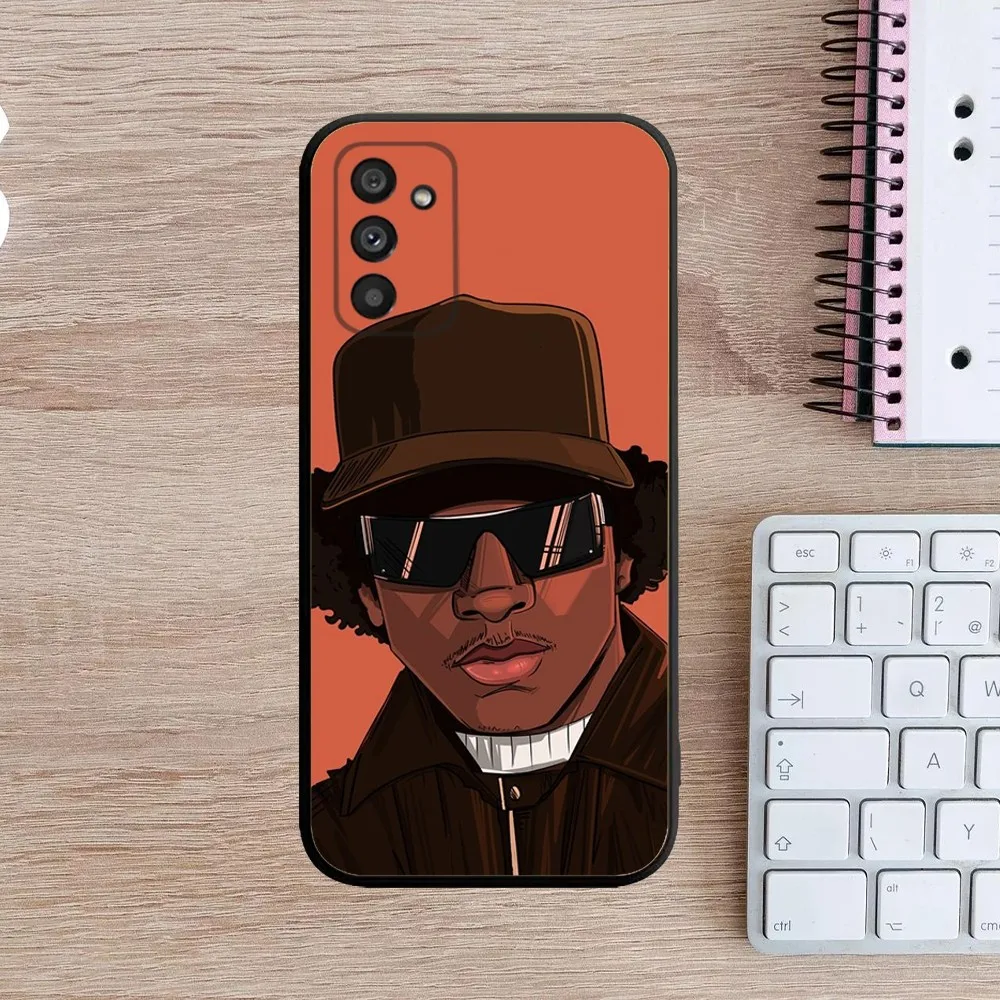 E-Eazy E Rapper Phone Case For Samsung Galaxy A13,A21s,A22,A31,A32,A52,A53,A71,A80,A91 Soft Black Cover