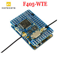 Matek MATEKSYS F405-WTE F405 Flight Controller Built-in 2~6S LiPo OSD Blackbox ArduPilot INAV for RC Drone F405-WSE Updated