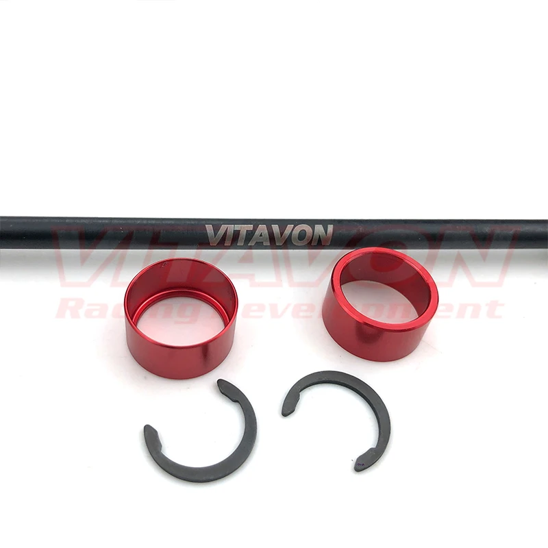 VITAVON Redesign V2 Rear driveshaft CVD hardened steel for UDR 1:7