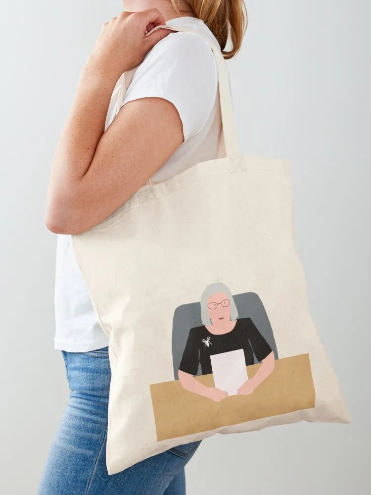 Baroness Lady Hale Spider Brooch Inspired Halloween Tote Bag custom fabric bag tote bag canvas Handbags