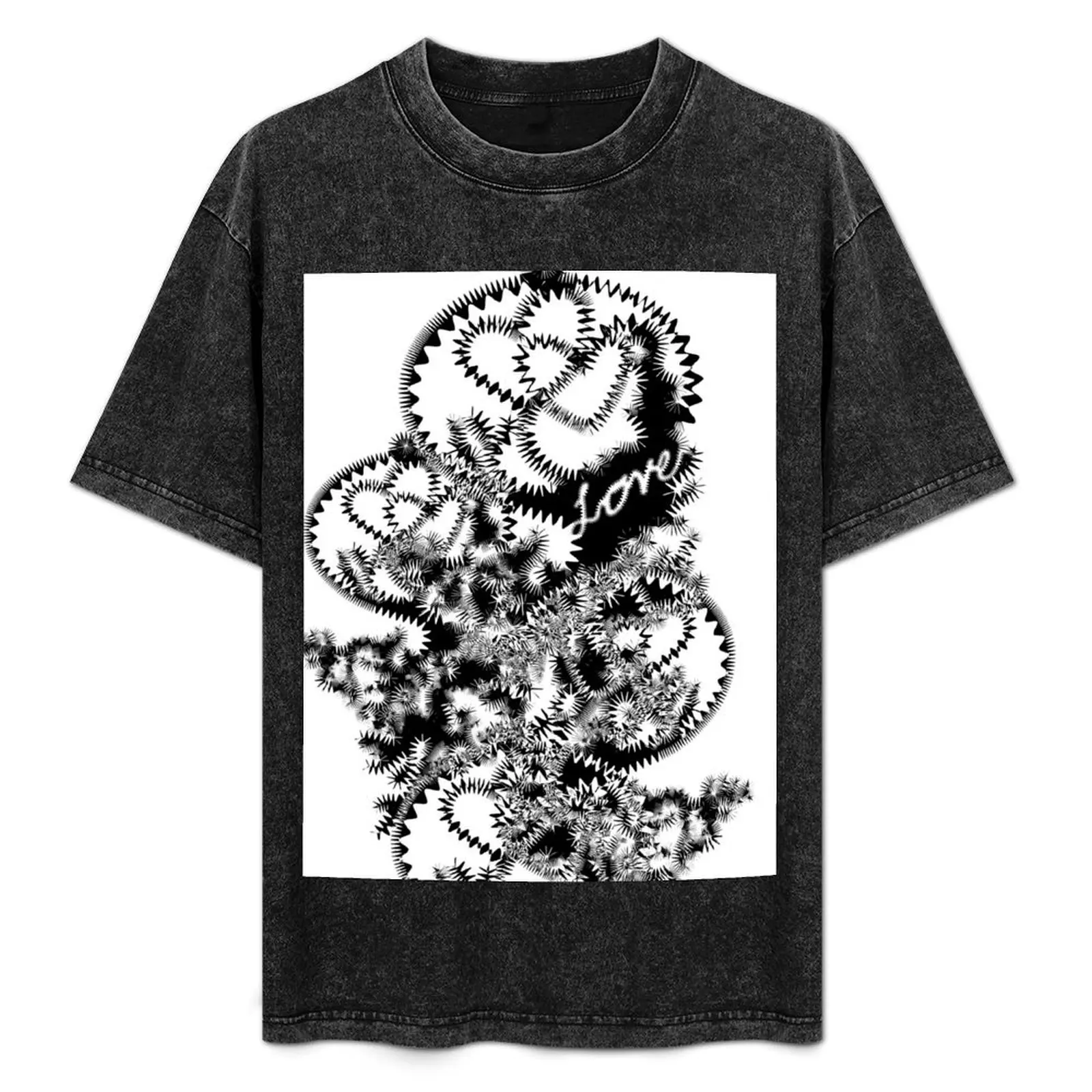 

Love is complicated T-Shirt anime shirt baggy shirts for a boy anime clothes T-shirts for men cotton