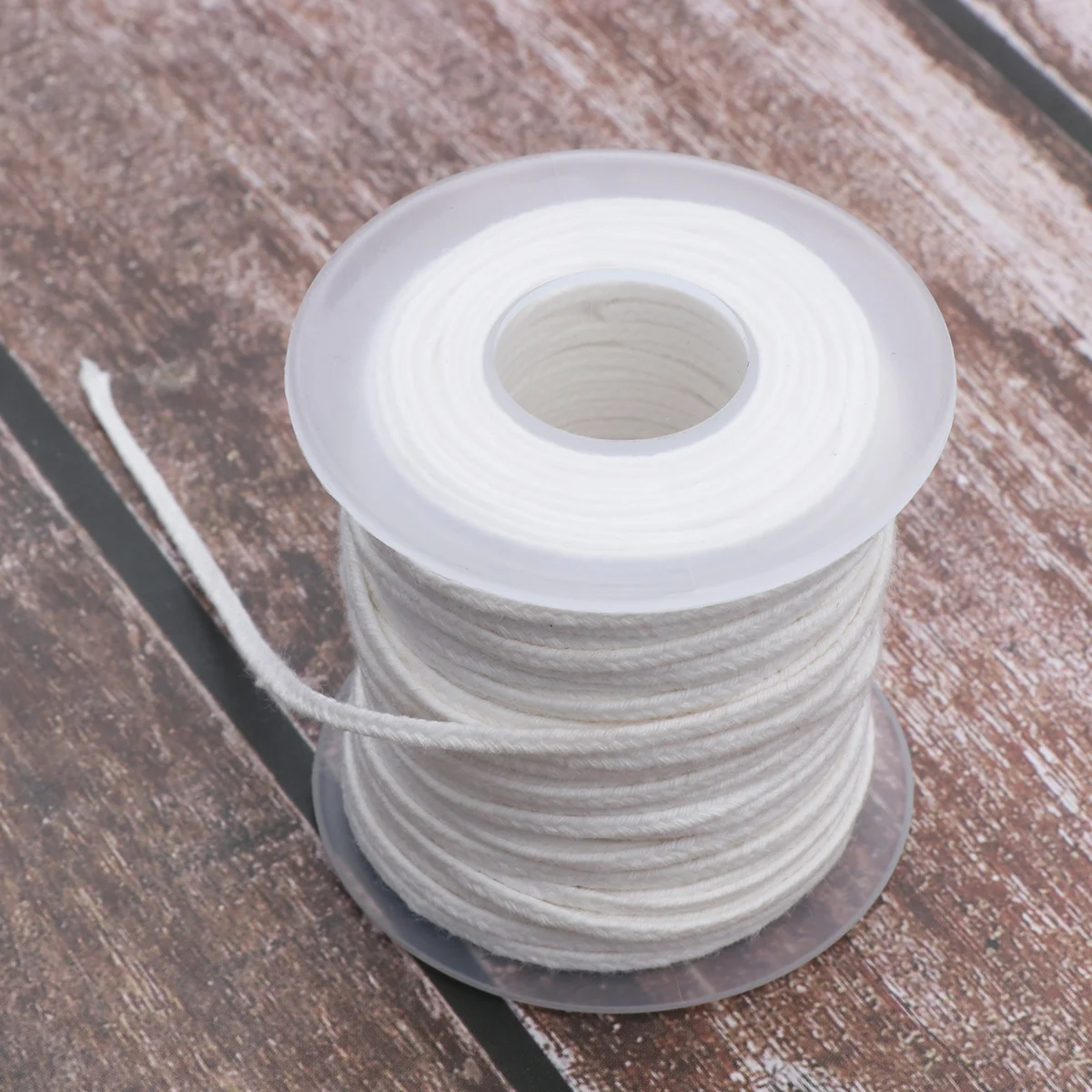 Wick for Handmade Candles Spool Mold Ignitable Cotton Braided Wicks Making DIY