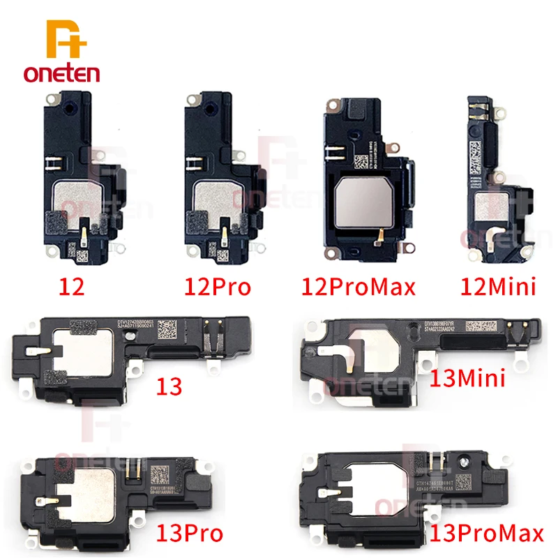 ONETEN 1 قطعة أسفل المتكلم استبدال جزء آيفون 14 13 12 11 برو X XR XS ماكس Mini 8 7 6 6s زائد أسلم المتكلم إصلاح