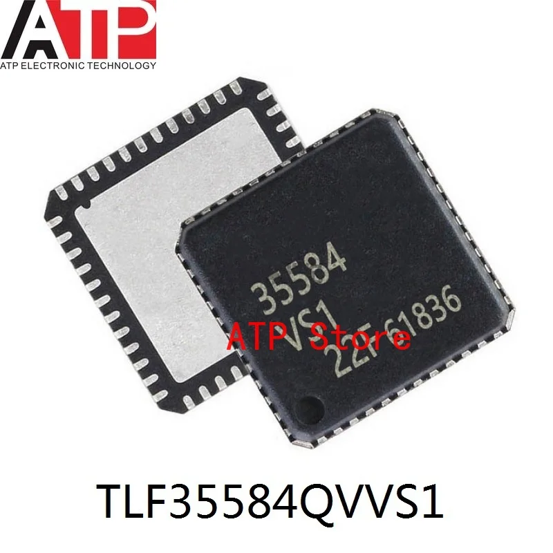 5PCS/LOT 100% New Original TLF35584 TLF35584QKVS1 QFP64 TLF35584QVVS1 TLF35584QVVS2 35584 VS1 VS2 VQFN48 CHIP IC