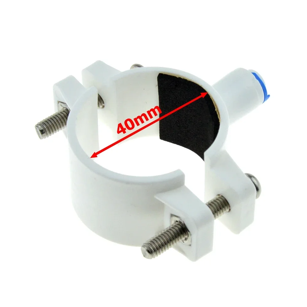 Электромагнитный клапан RO Water 40mm Drain Waste Water Pipe Clamp Saddle Valve Clips 1/4\ Вода и пар — деталь 1