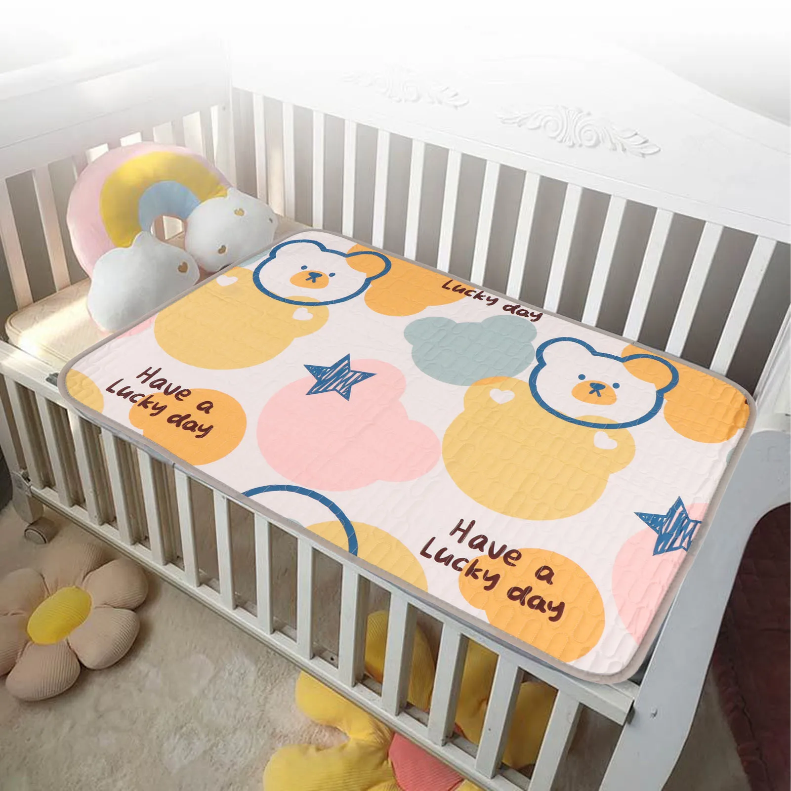 Bedkussens Wasbaar Waterdicht Huidvriendelijk Urine Matras 28x39.4in Wateropname Multifunctioneel voor Vrouwen voor Reizen Gebruik