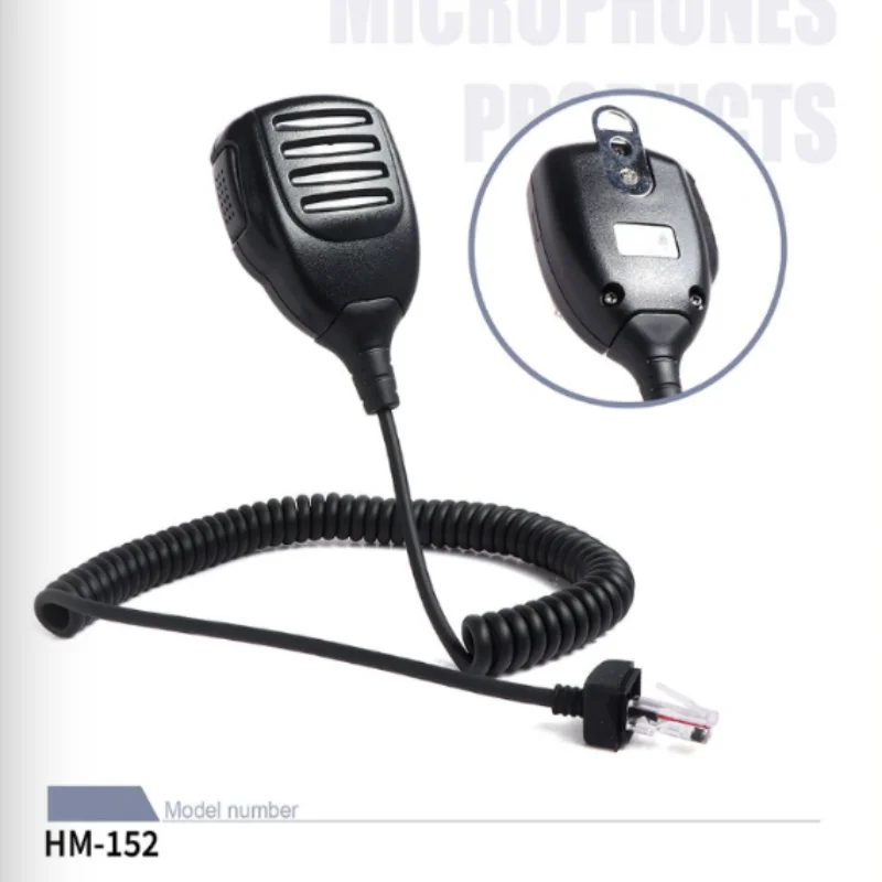 HM-152 휴대용 리모컨 스피커 PTT 마이크 유선 호환 IC-2200H IC3600FI IC2300 무전기