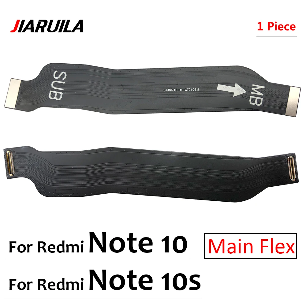 New For Redmi Note 10 / Note 10s Main FPC LCD Display Connect Mainboard Flex Cable Replacement Parts