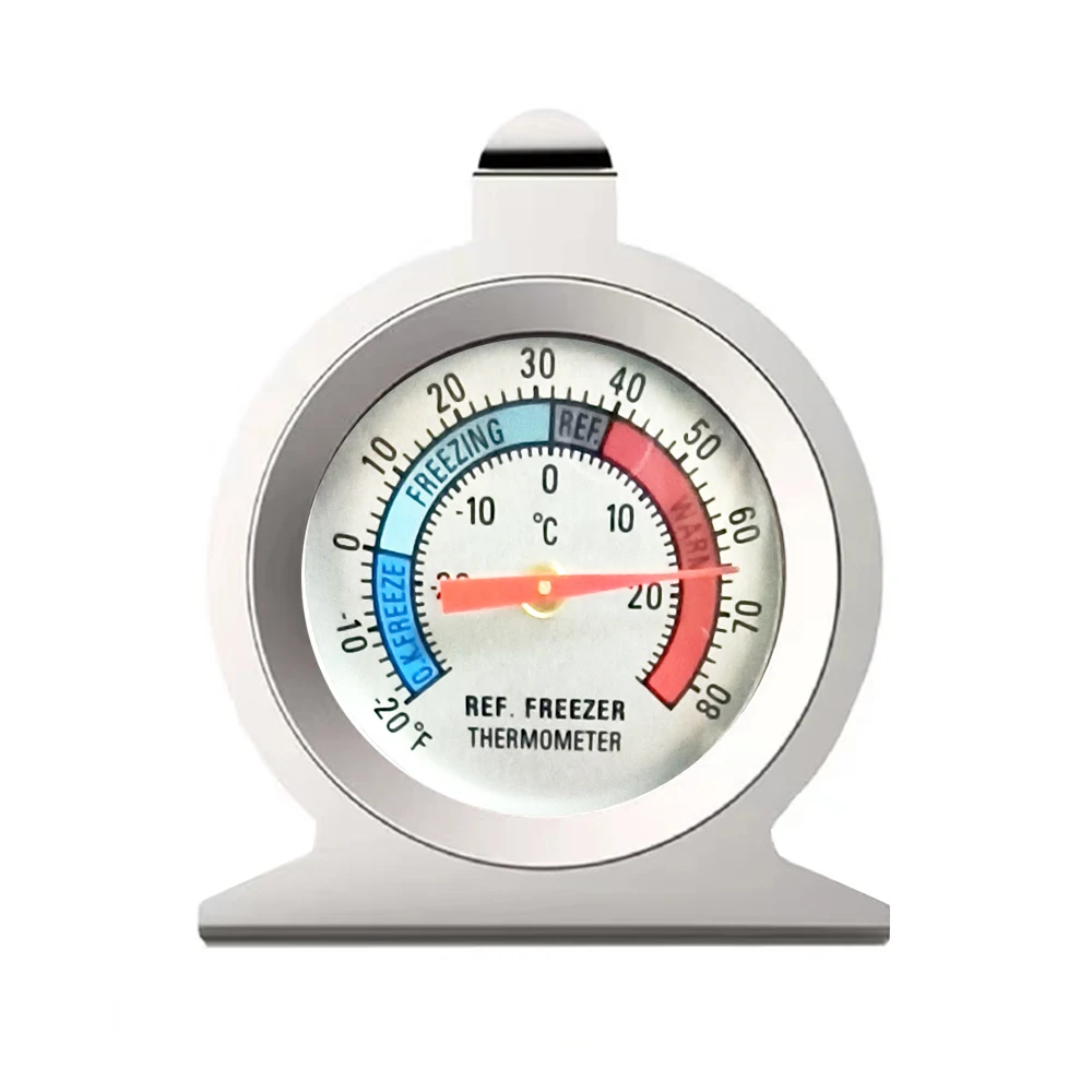 -30°C~30°C/-20°F~80°F Home Mini Fridge Refrigerator Thermometer Kitchen Freezer Hanging Temperature Meter