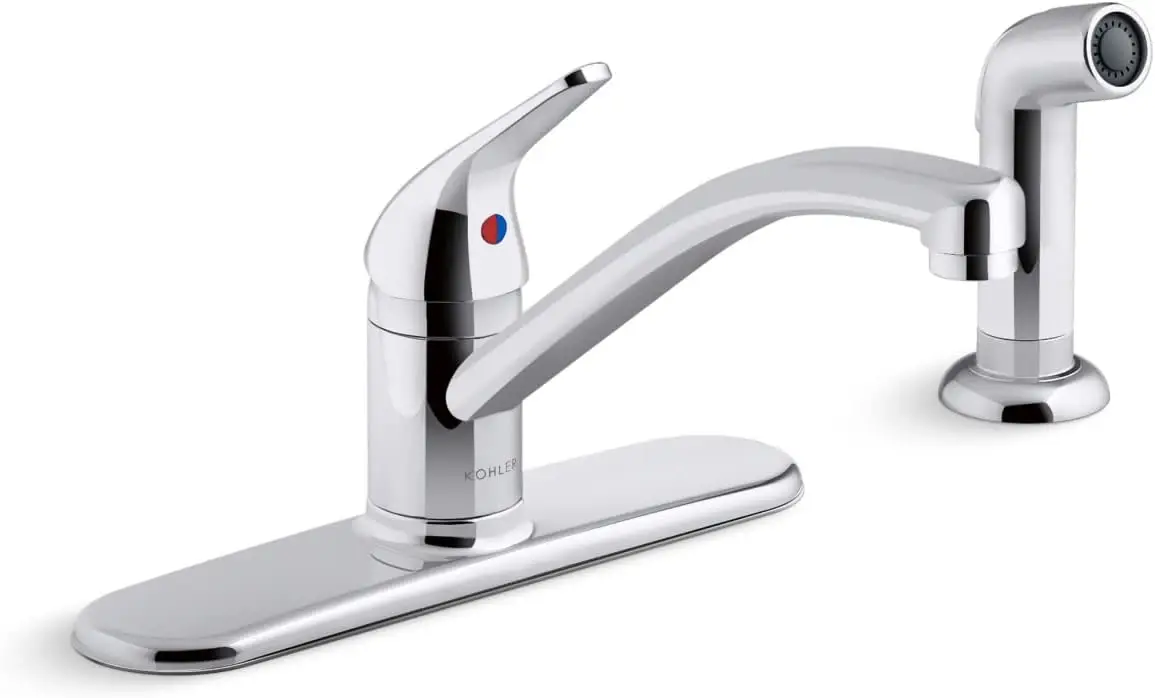 Swing Spout with Side Spray Kitchen Faucet for Enhanced Functionality and Versatility