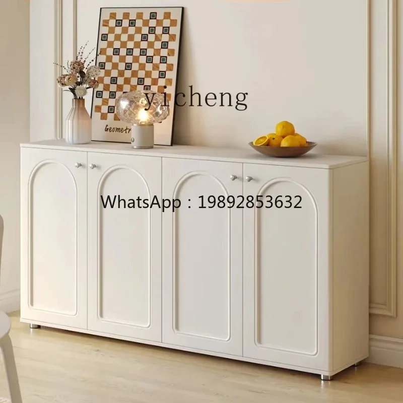 

side cabinet wall integrated cabinet household kitchen French storage cabinet