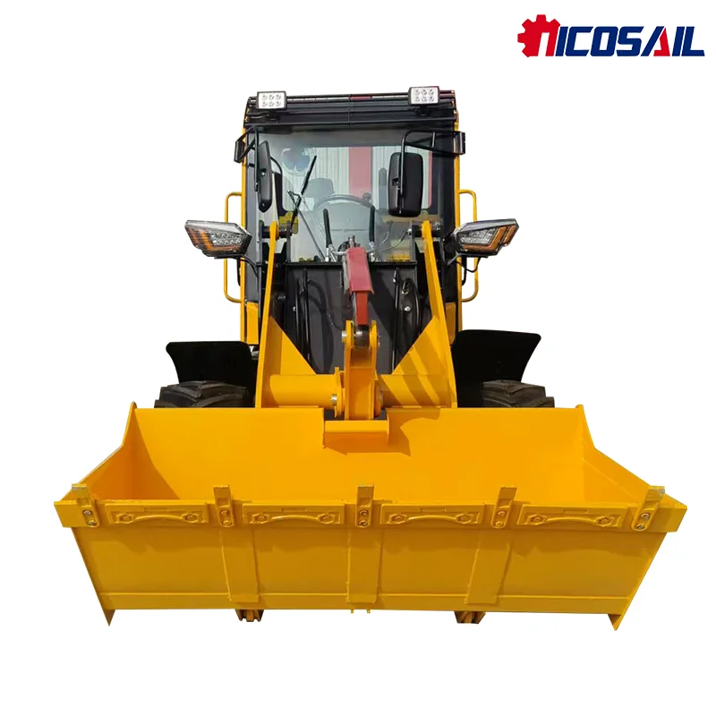 Pala gommata CE Mini pala con motore Kubota con braccio telescopico esteso Caricatore diesel agricolo personalizzato con accessori