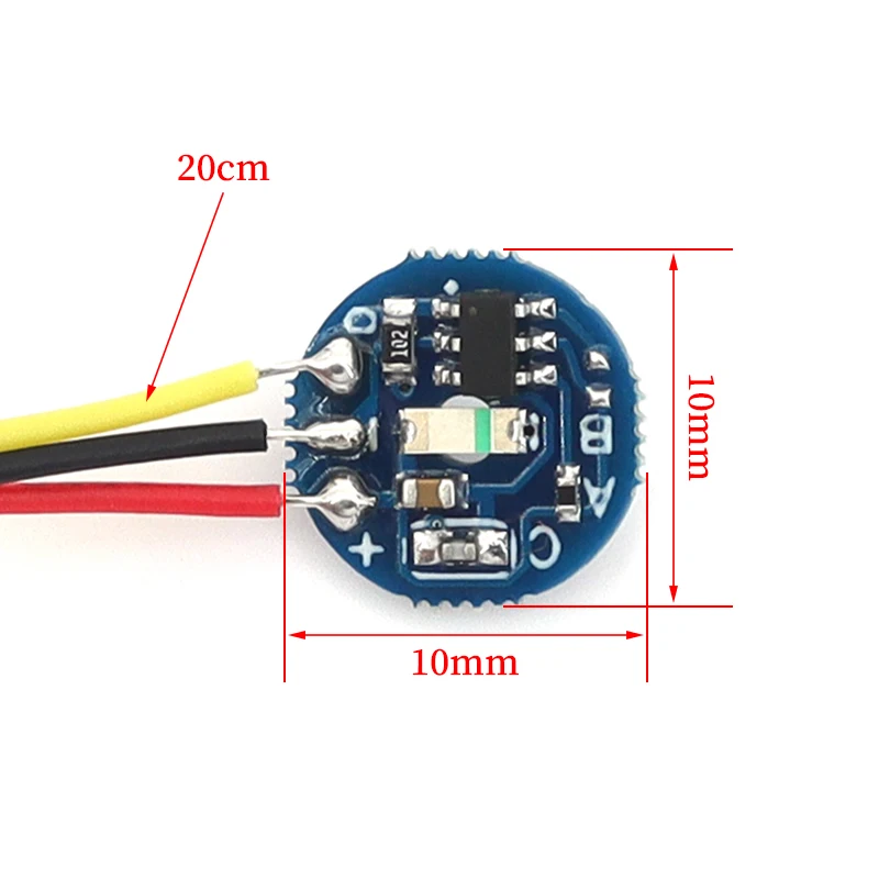 3V-5V Low Power Touch Switch Module Low Level Output LED Control Replace Mechanical Physical Button Board