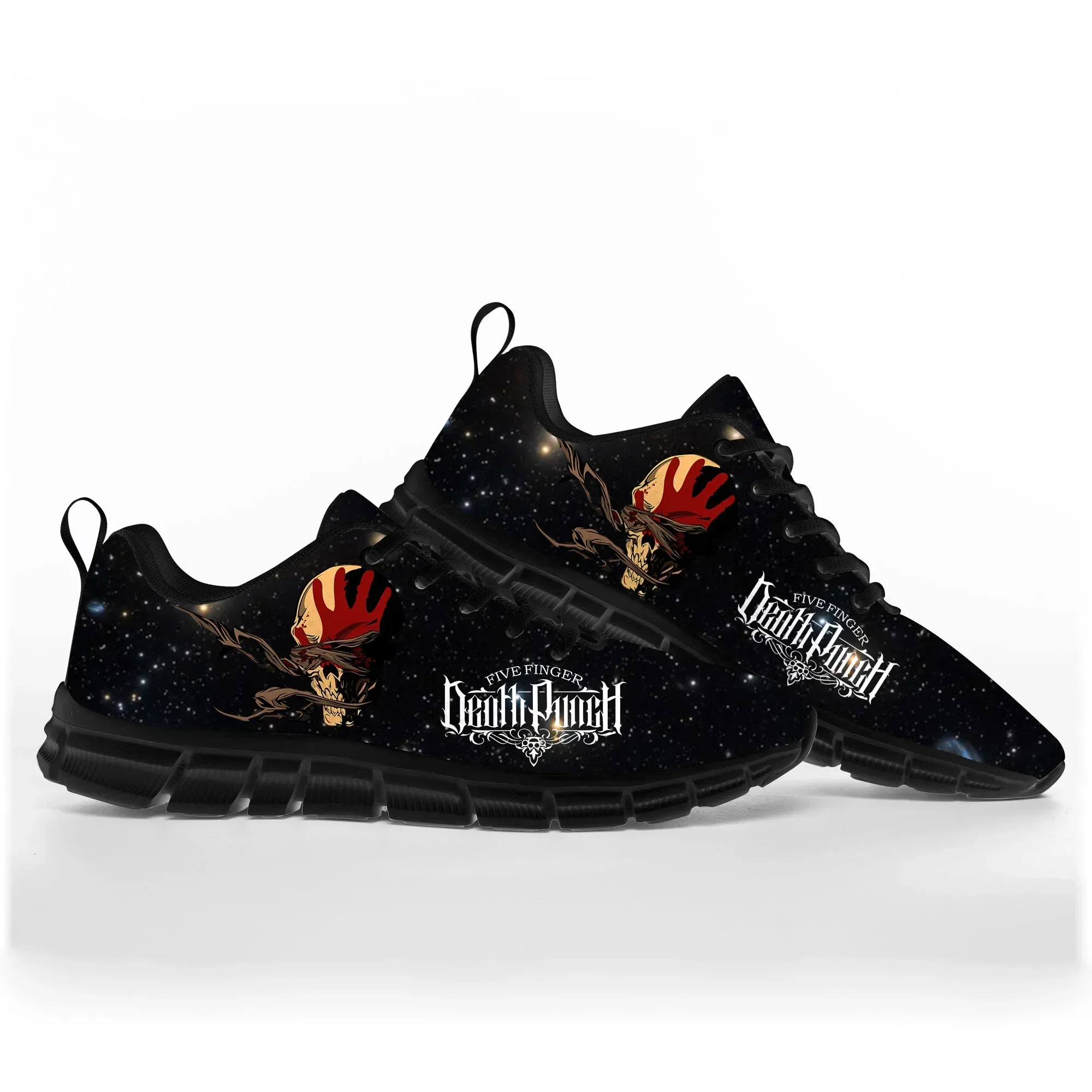 Five Finger Death Punch Sports Shoes Mens Womens Teenager Lace-Up Custom Sneakers Rock Band High Quality