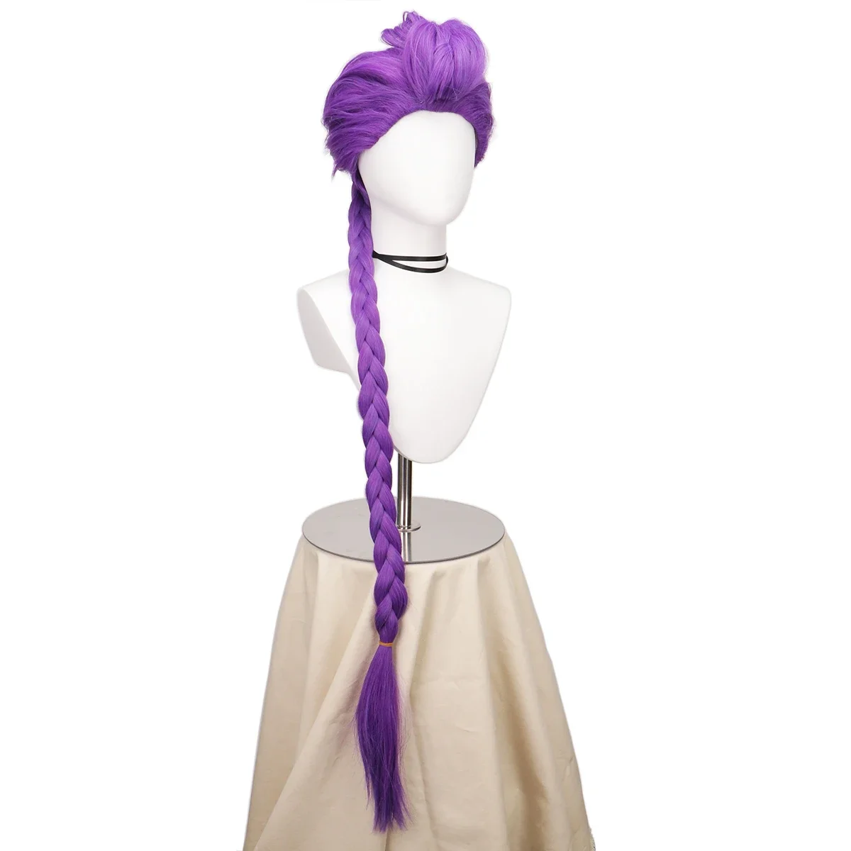 2025 Halloween KPop Demon Hunters Rumi Cosplay Synthetic Hair Wigs Halloween Light Purple Anime Costume Rumi Wigs He