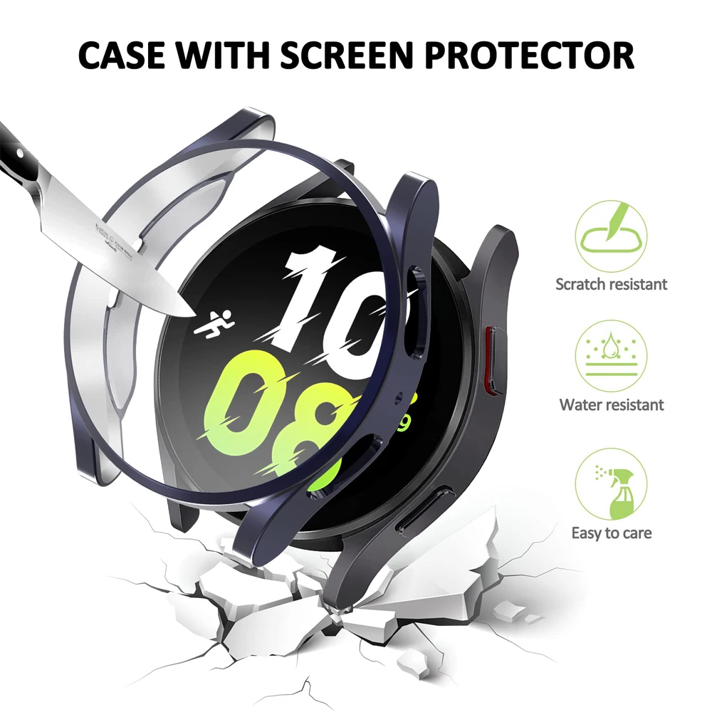 TPU Bumper Cover For Samsung Galaxy Watch 5 44mm screen protector 40mm watch Case for Galaxy watch 5 pro 45mm watch Accessories