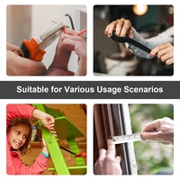 Ensemble d'outils à main pour la maison, kit d'outils à main généraux avec boîte de rangement en plastique, utilisé pour la réparation automobile et la réparation domestique. 6