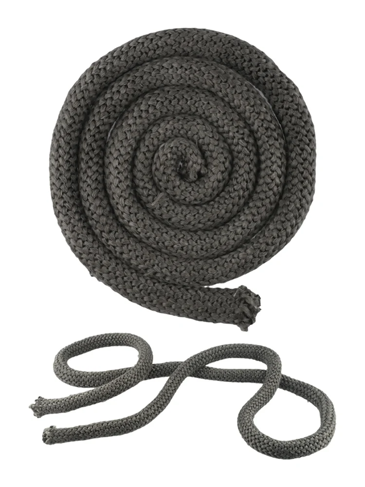 Door Seal Fire Rope Woodburner 25mm 2m Length & Glue Kit Fireproof High Temperature Sealing Rope Furnace Door Heating