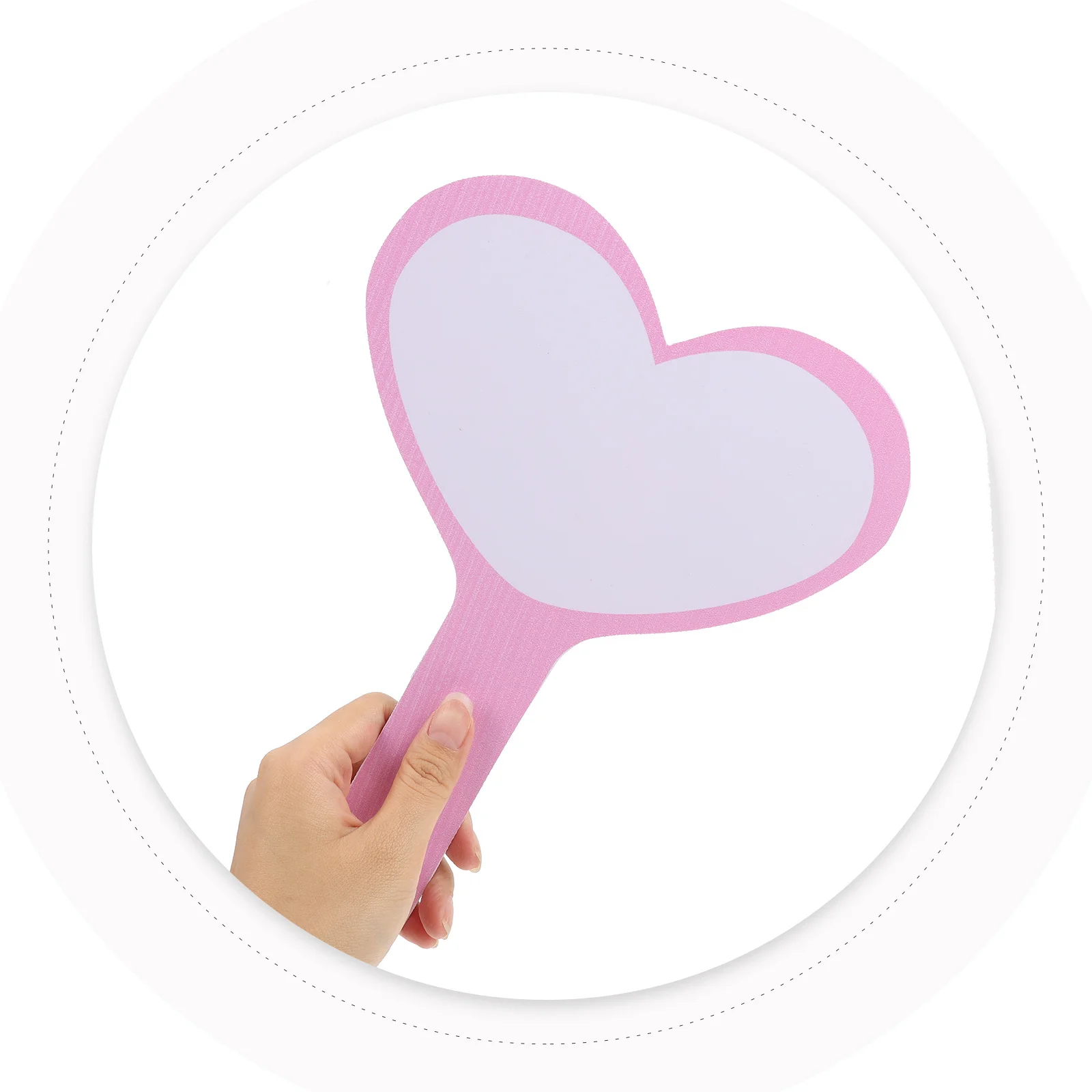 2 قطعة مجاذيف مسح جاف فارغة رغوة السبورة البيضاء للتصويت على لوحات التسجيل القضاة البسيطة المحمولة قابلة لإعادة الاستخدام مزادات لوحة النتائج #3