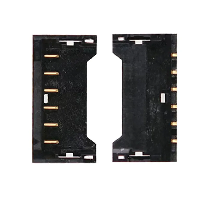 2Pcs Loud Speaker Loudspeker Buzzer Ringer Flex Cable Holder FPC Connector Plug Jack For Macbook Pro A1425 A1502 A1398 6 Pin