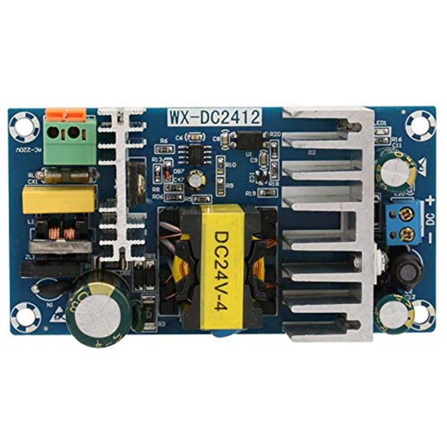 Module d'alimentation à découpage Ac 110V 220V à Dc 24V 6A, carte de commutation, séparateur de panneau de Promotion 60Hz WX-DC2412-X62A