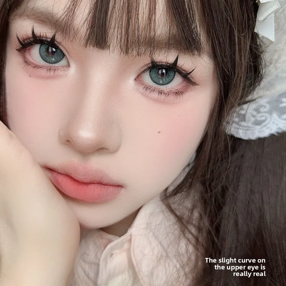 5-7mm Length False Eyelashes Fluffy Texture Individual Clusters Lower Lashes Natural Look Self Adhesive Lashes for Cosplay Use