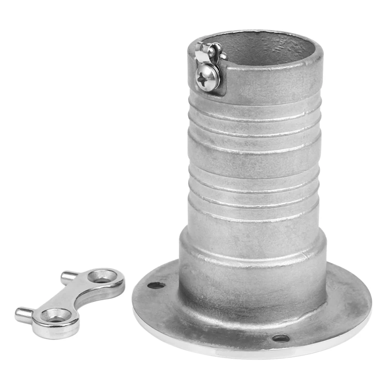 3X 38Mm 1.5 Inch Marine Stainless Steel Boat Deck Fill/ Filler Port Gas Fuel Tank With Key Cap