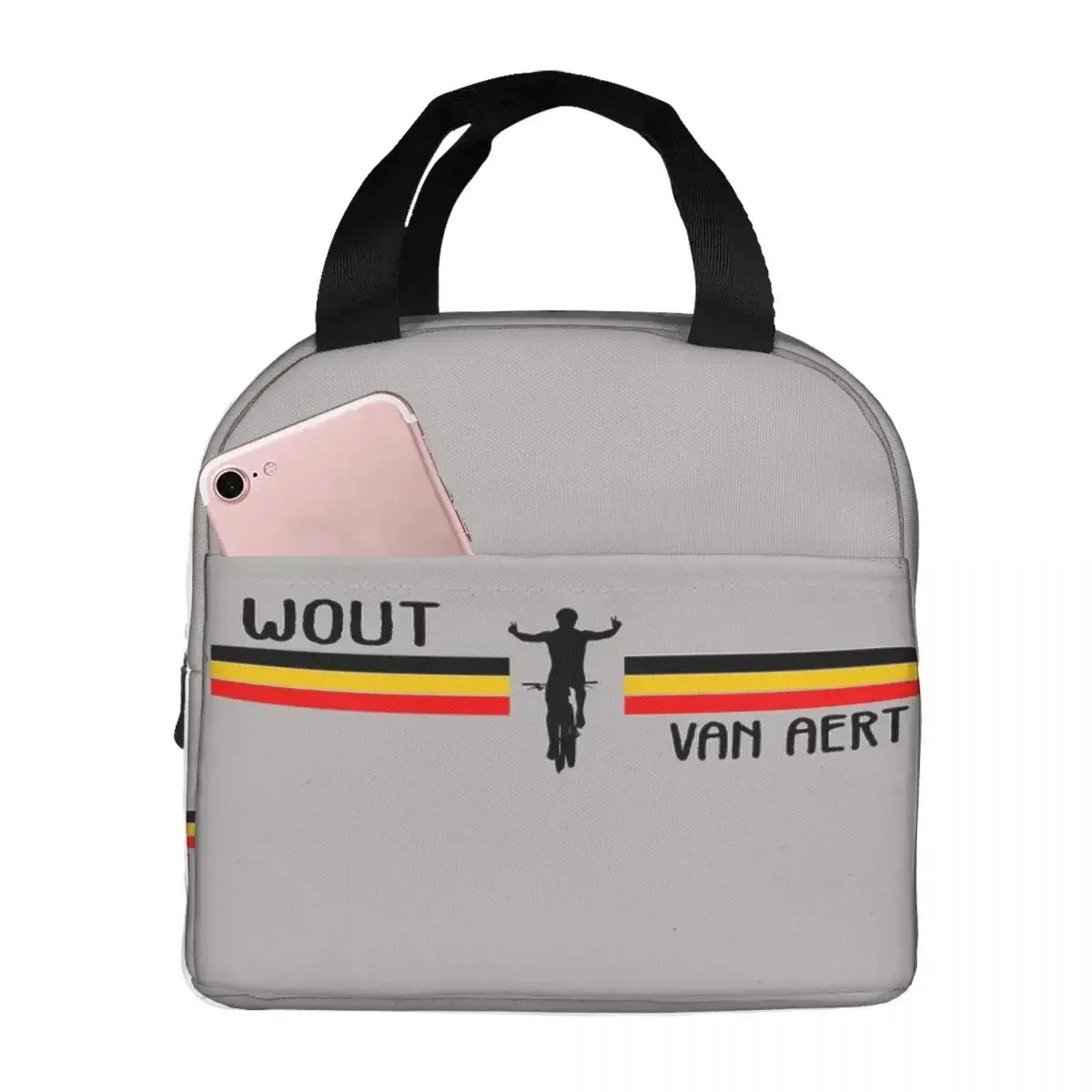

Mathieu Van Der Poel Insulated Lunch Bags Leakproof Picnic Bags Thermal Cooler Lunch Box Lunch Tote for Woman Work Children