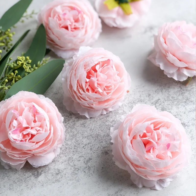 5/10 Stücke Pfingstrose Künstliche Blumen Bouquet 20 CM Gefälschte Blumen für Home Room Decor Garten Hochzeit Dekoration DIY Vase Pflanze Ornament – Detail 6