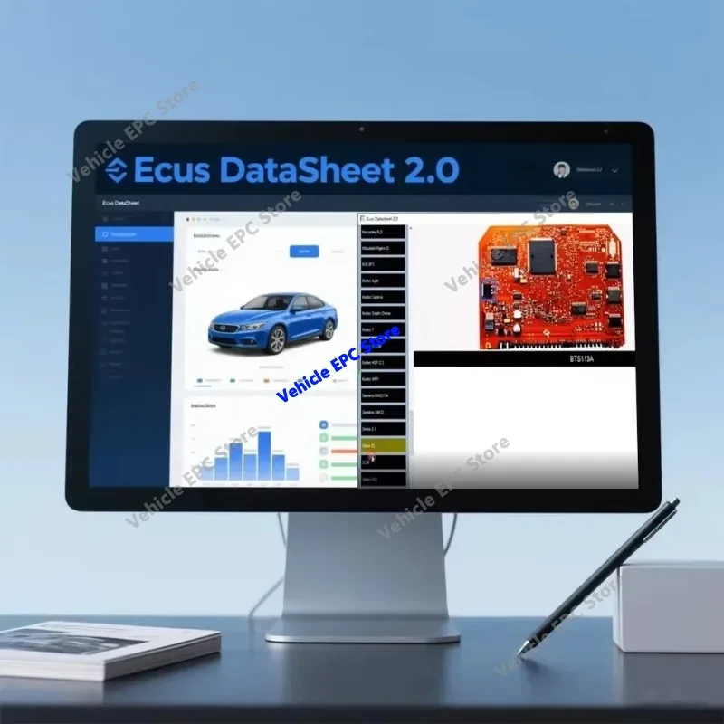 2026 Hot selling ECUS Datasheet 2.0 Software PCB Schematics Electronic Components for Automotive Engineers Car ECUs Information