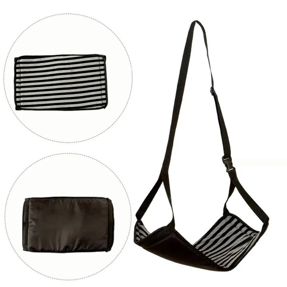 Hammock Portable Travel Footrest For Long-Distance Flight Car Office Supports Leg Lower Back Relief Stiffness Swelling