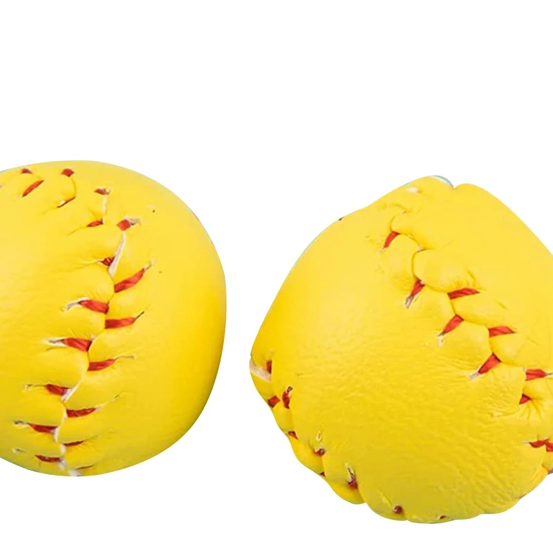12Pcs Wooden Baseball Bat With For MINI Baseball Softball Keyring For Team Gifts