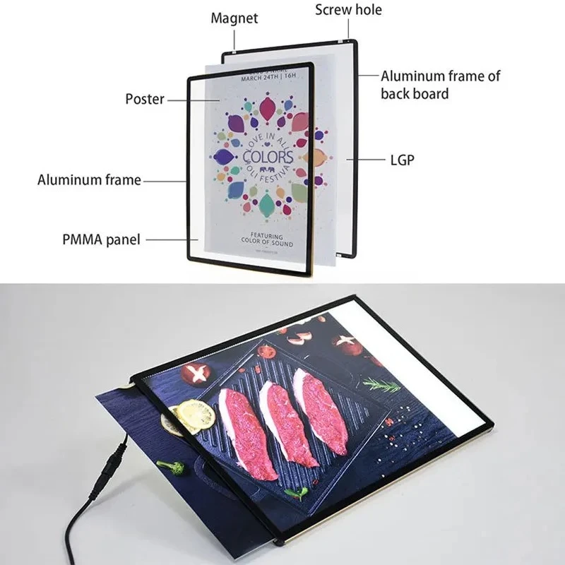 LED Light Advertising Box